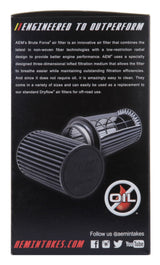 AEM Dryflow 4in. X 9in. Round Tapered Air Filter 21-2059BF