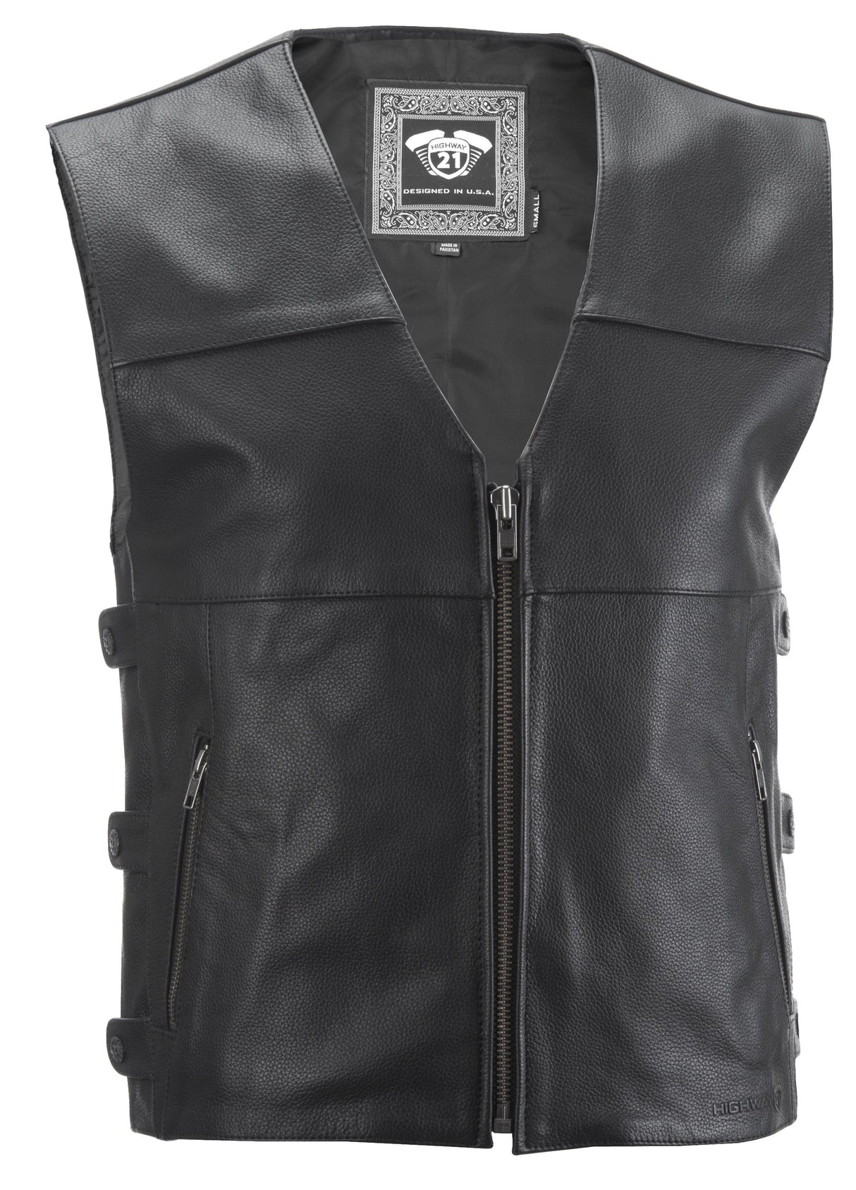 HIGHWAY 21 12 Gauge Vest Black 2x #6049 489-1072~6