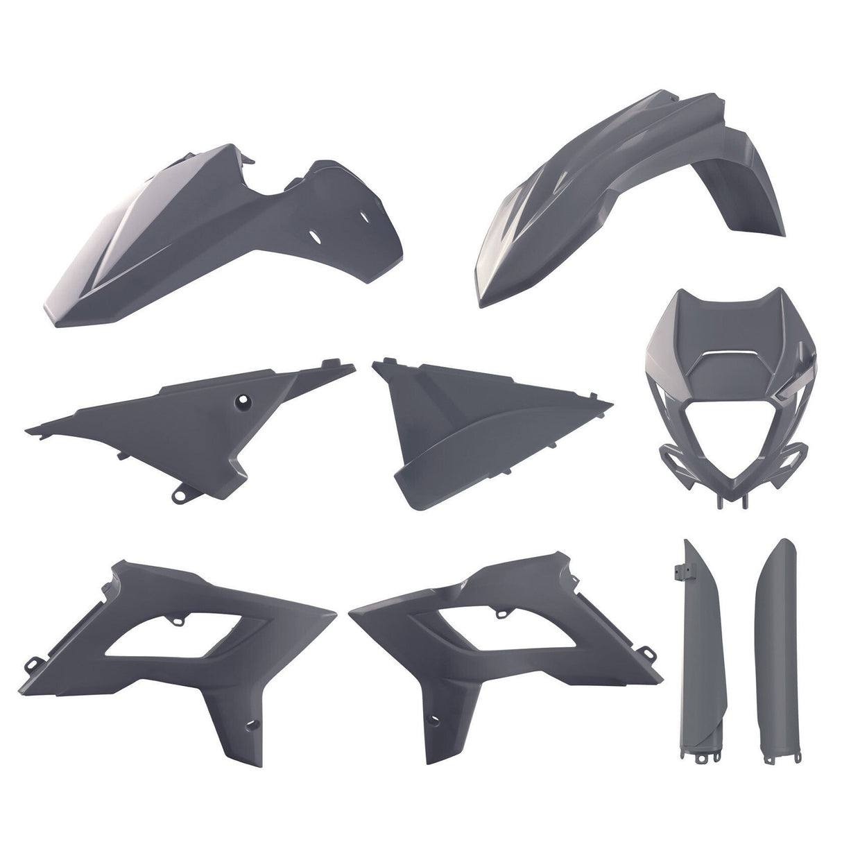 POLISPORT Restyle Kit W/Fork Guards Beta Nardo Grey 91088