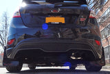 Rally Armor 13-19 USDM Ford Fiesta ST Black UR Mud Flap w/ Red Logo MF29-UR-BLK/RD