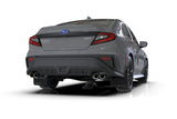 Rally Armor 2022 Subaru WRX Black UR Mud Flap - Metallic Black Logo MF92-UR-BLK/MBK