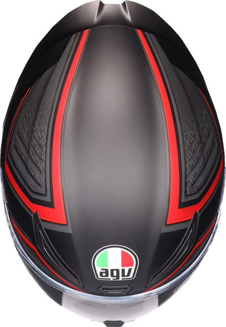 AGV K1 S Helmet - Sling - Matte Black/Red - Medium 2118394003-038-L