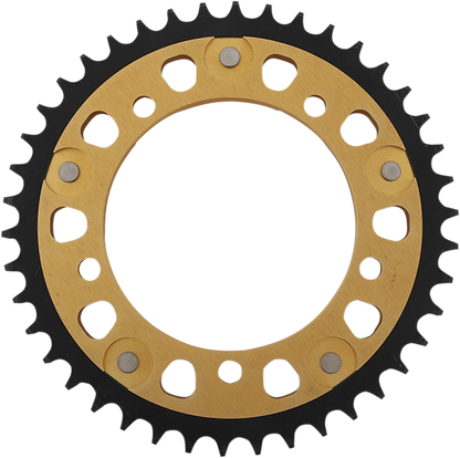 SUPERSPROX Stealth Rear Sprocket - 42 Tooth - Gold - Suzuki/Triumph RST-1800-42-GLD