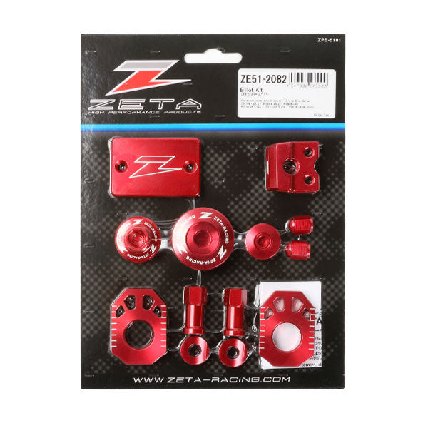 ZETA Billet Kit Honda Red ZE51-2082