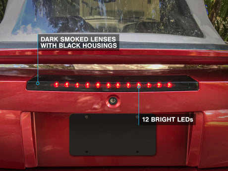 Raxiom 99-04 Ford Mustang Excluding Cobra Axial Series LED Third Brake Light (Smoked) 398336