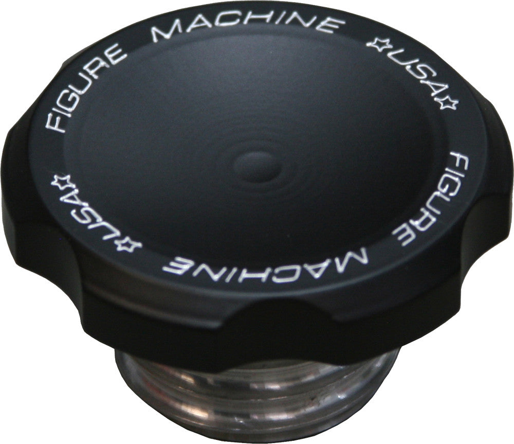 FIGURE MACHINE Signature Gas Cap W/Standard Thread Black Denim 944690-BD