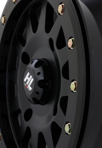 HIGH LIFTER Wheel - HLA1 Beadlock - Front/Rear - Matte Black - 15x7 - 4/156 - 5+2 (+40 mm) 15HLA1-1456