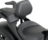 SHOW CHROME Quick-Detach Backrest - Black - Ryker '20-'22 41-416