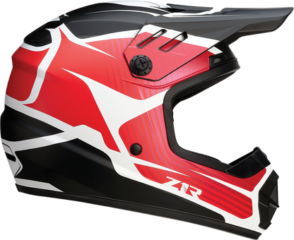 Z1R Youth Rise Helmet - Flame - Red - Small 0111-1445