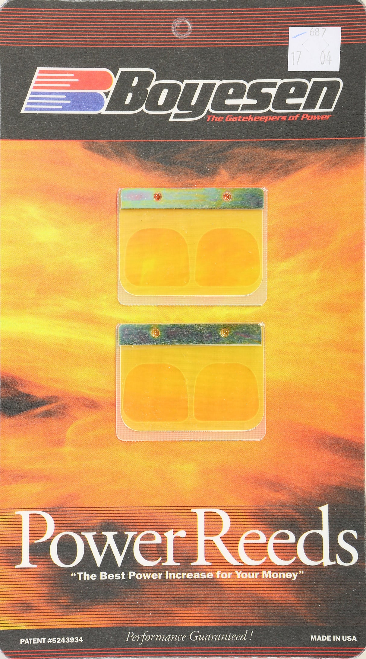 BOYESEN Motorcycle Reeds 687