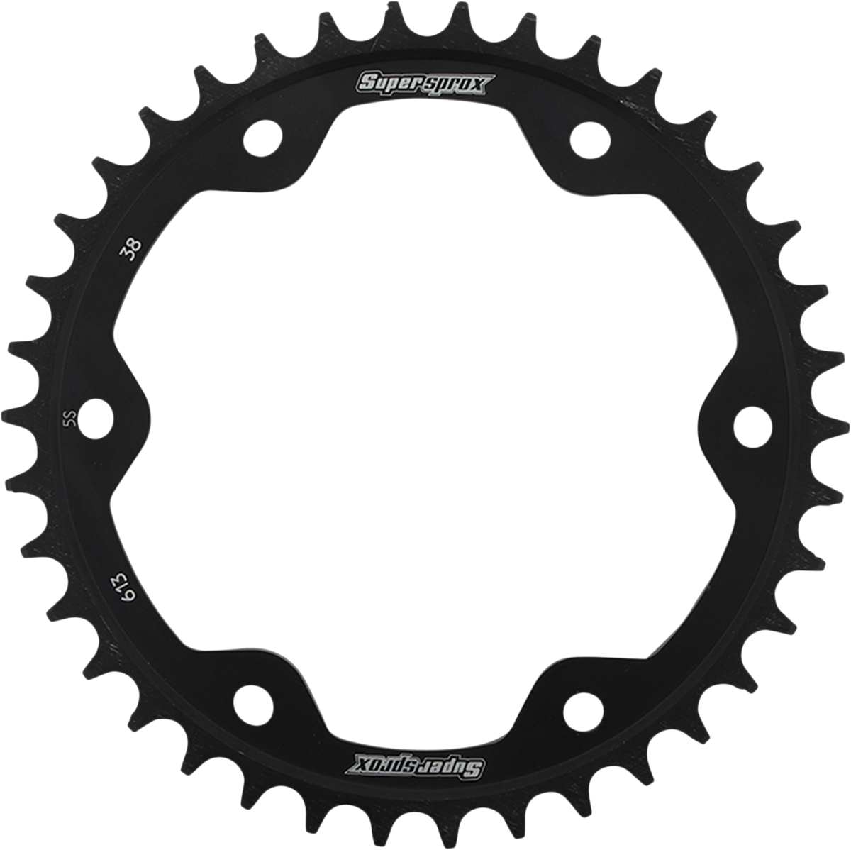 SUPERSPROX Steel Rear Sprocket - 38 Tooth RFE-613-38-BLK