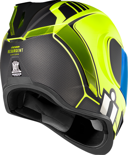 ICON Airform™ Helmet - Resurgent - Hi-Viz - XS 0101-14755