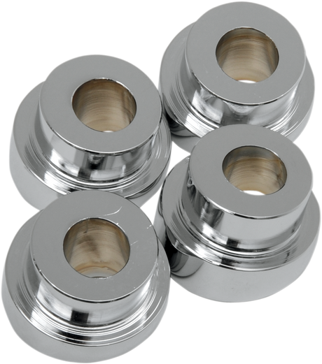 LA CHOPPERS Riser Adapter - 10 - Chrome LA-7400-10