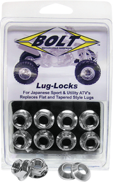 BOLT Nut Lug Lock - Silver - 8-Pack 2005-LUG.S