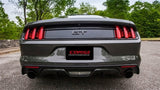 Corsa 2015 Ford Mustang GT 5.0 3in Axle Back Exhaust Black Dual Tips (Touring) 14329BLK