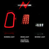 ANZO 11-14 Chrysler 300 LED Taillights Black w/ Sequential 321343