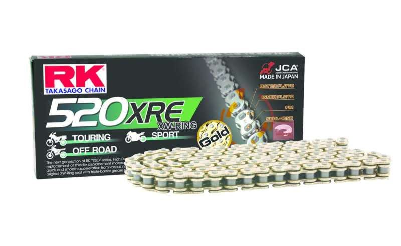 RK Chain GB520XRE-114L XW-Ring - Gold GB520XRE-114