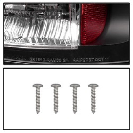 Spyder Dodge Ram 02-06 1500/Ram 2500/3500 03-06 LED Tail Light Black ALT-YD-DRAM02-LED-BK 5002556