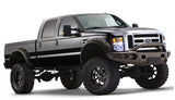 Bushwacker 08-10 Ford F-250 Super Duty Cutout Style Flares 2pc - Black 20047-02
