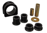 Energy Suspension Steering Rack Bushing Set - Black 8.10104G