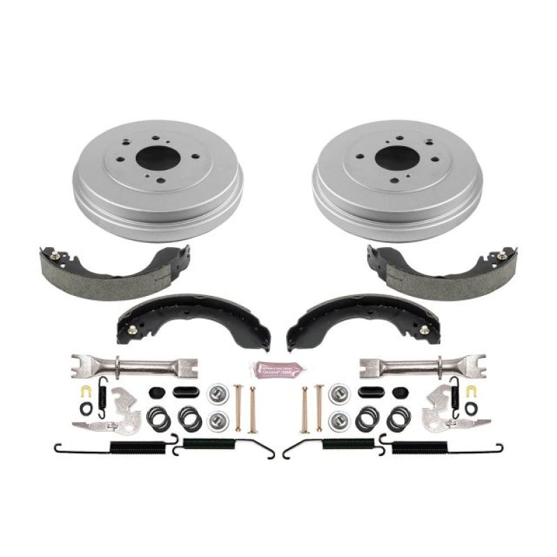 Power Stop 10-14 Nissan Cube Rear Autospecialty Drum Kit KOE15404DK