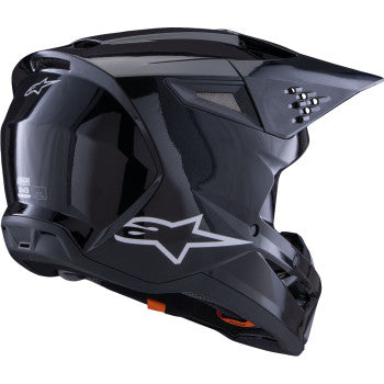 ALPINESTARS SM3 Helmet - Solid - Gloss Black - XS 8300326-1180-XS
