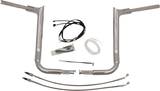 FAT BAGGERS INC. Handlebar Kit - Pointed Top - 14" - Chrome 809214