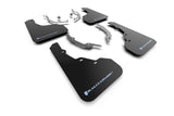 Rally Armor 2022 Hyundai Santa Cruz Black Mud Flap w/ Light Blue Logo MF78-UR-BLK-ABL