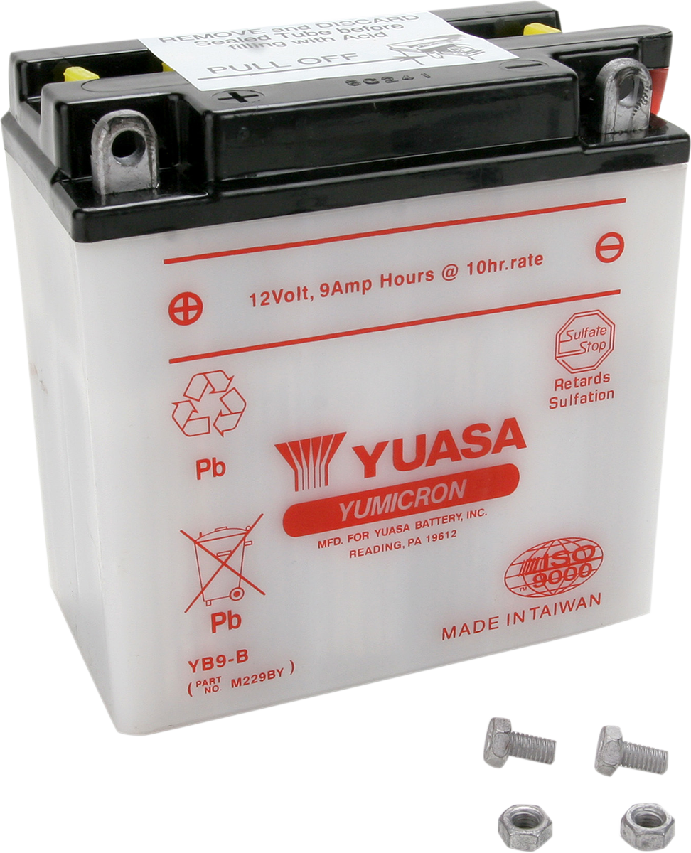 YUASA Battery - YB9-B YUAM229BY