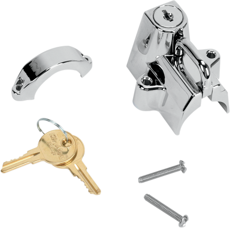 KURYAKYN Universal Helmet Lock - 1-1/4" - 1-1/2" - Chrome 4232