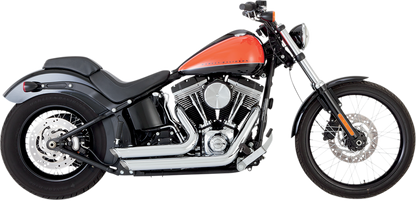 VANCE & HINES Shortshots Staggered Exhaust System - Chrome 17225