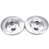 Power Stop 14-15 Acura ILX Front Evolution Drilled & Slotted Rotors - Pair JBR709XPR