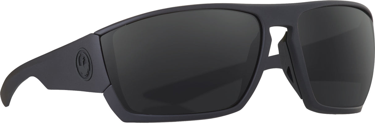 DRAGON Cutback Sunglasses Matte Black H2o W/Smoke Polar Lens 351436816003