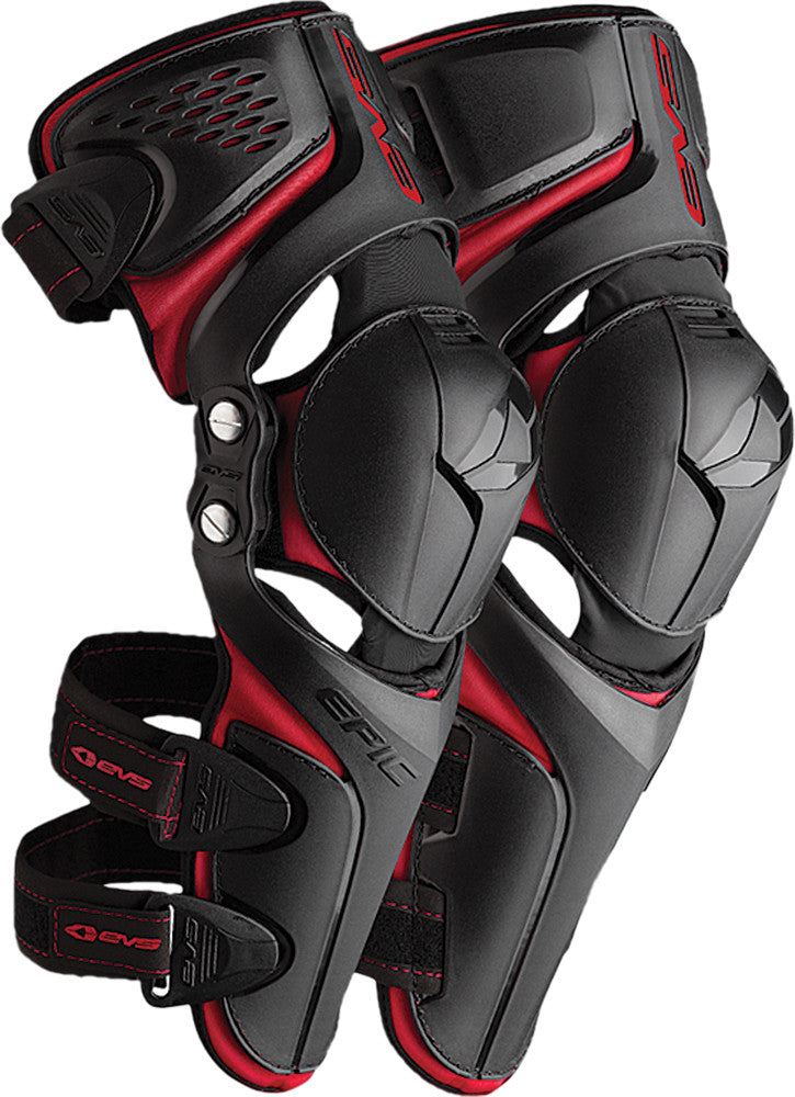 EVS Epic Knee/Shin Guard Black Sm/Md EPIC-K-S/M
