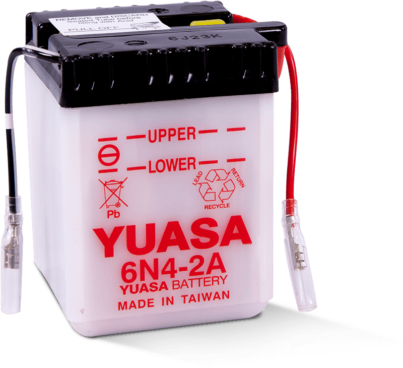 Yuasa 6N4-2A Conventional 6 Volt Battery YUAM2640B