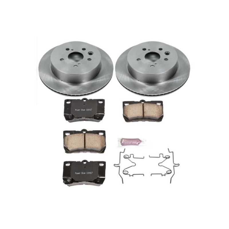 Power Stop 2006 Lexus GS300 Rear Autospecialty Brake Kit KOE2977