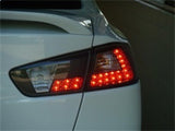 Spyder Mitsubishi Lancer/Evolution X 08-14 LED Tail Lights Smke ALT-YD-MITEVO1008-LED-SM 5030399