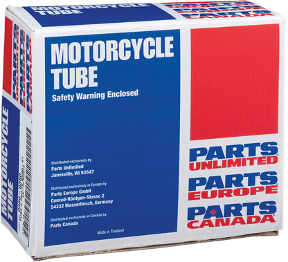 Parts Unlimited Inner Tube - Standard - 21" - Tr-4 - Center/Side Metal Valve B20078