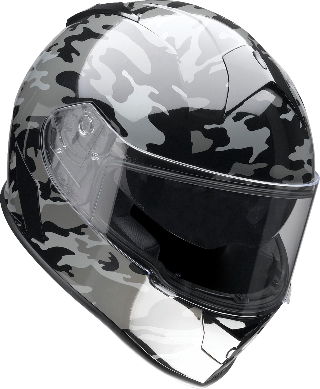 Z1R Warrant Helmet - Camo - Black/Gray - Small 0101-14366