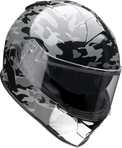 Z1R Warrant Helmet - Camo - Black/Gray - Small 0101-14366