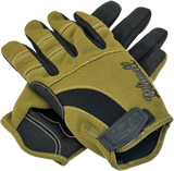 BILTWELL Moto Gloves - Olive/Black - XS 1501-0309-001