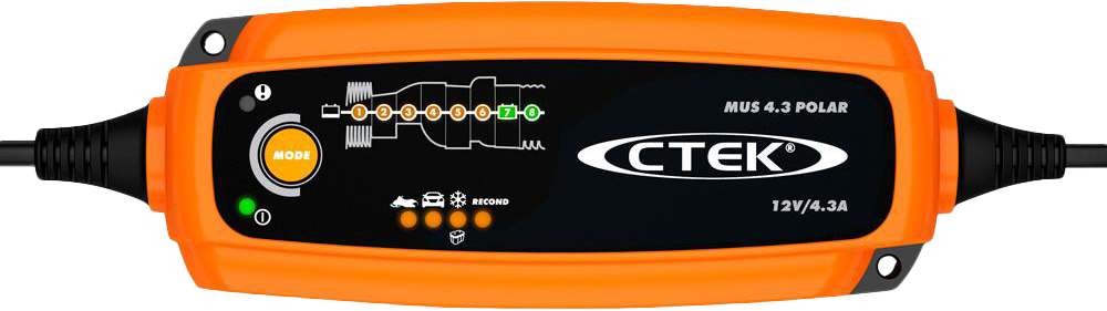 CTEK Battery Charger Mus 4.3 Polar 12v 56-958