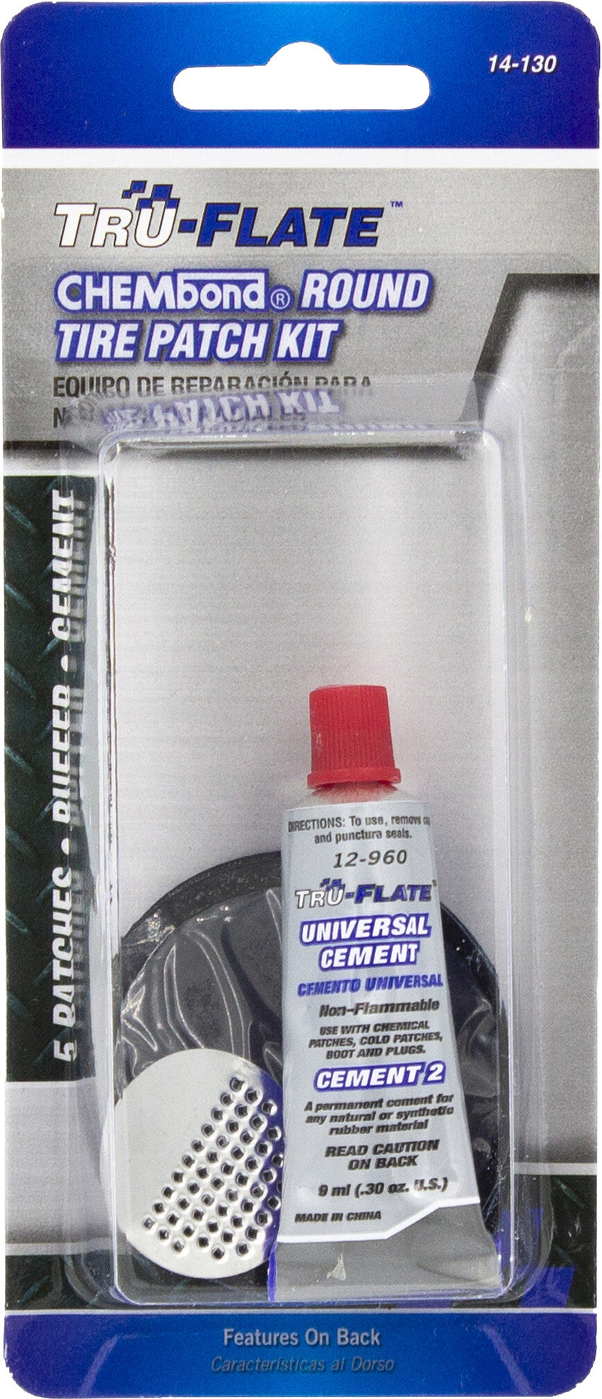TRU-FLATE Rubber Repair Kit 14-130