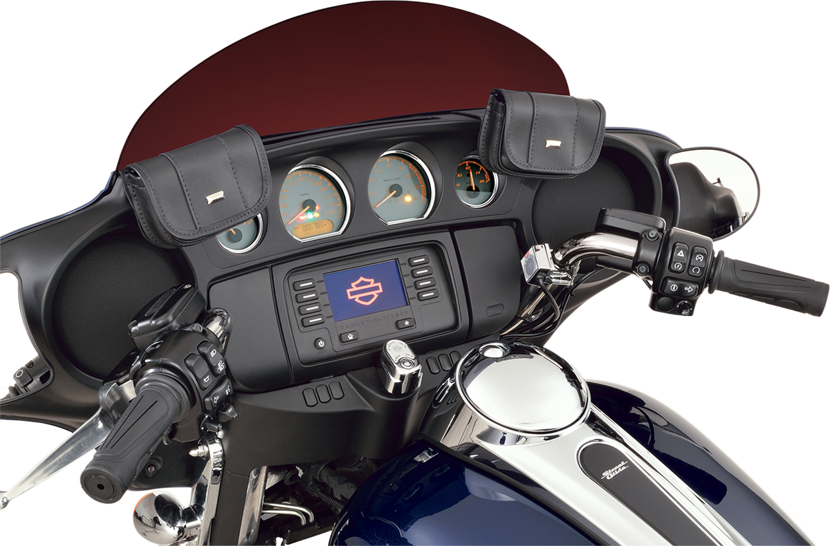 SHOW CHROME Windshield Pouch - FLH HD90-102BC