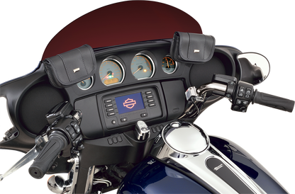 SHOW CHROME Windshield Pouch - FLH HD90-102BC