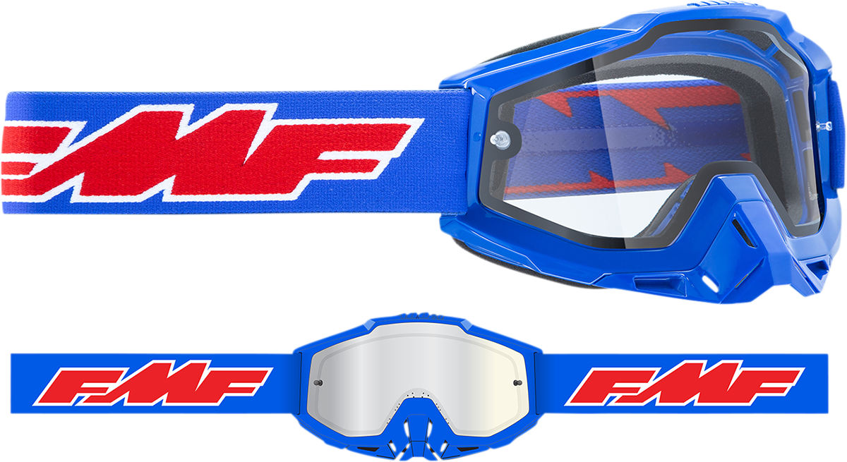 Gafas FMF PowerBomb Enduro - Rocket - Azul - Transparente F-50038-00002 2601-2987 