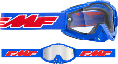 Gafas FMF PowerBomb Enduro - Rocket - Azul - Transparente F-50038-00002 2601-2987 