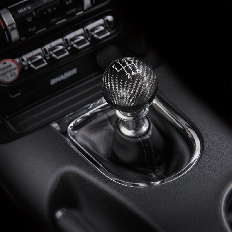 Ford Racing 2015-2017 Mustang Ford Racing Carbon Fiber Shift Knob 6 Speed M-7213-MCF