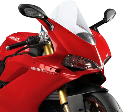 PUIG HI-TECH PARTS Race Windscreen - Clear - Panigale 7621W