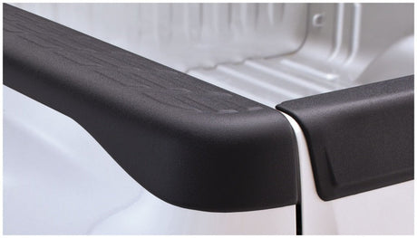 Bushwacker 07-13 Chevy Silverado 1500 Fleetside Bed Rail Caps 69.3in Bed - Black 49516